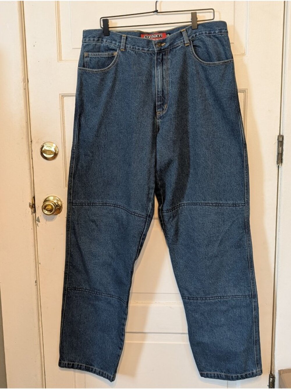 Men's Cortech DSX Tour Master Denim Motorcycle Riding Jeans Size 36x34